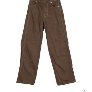 Reformation Brown Jeans Size 24